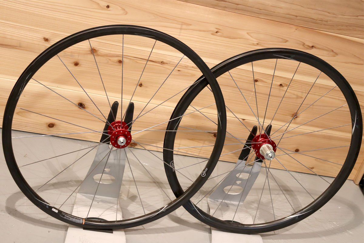 ゴキソ GOKISO クライマーハブ カーボン クリンチャー ホイールセット