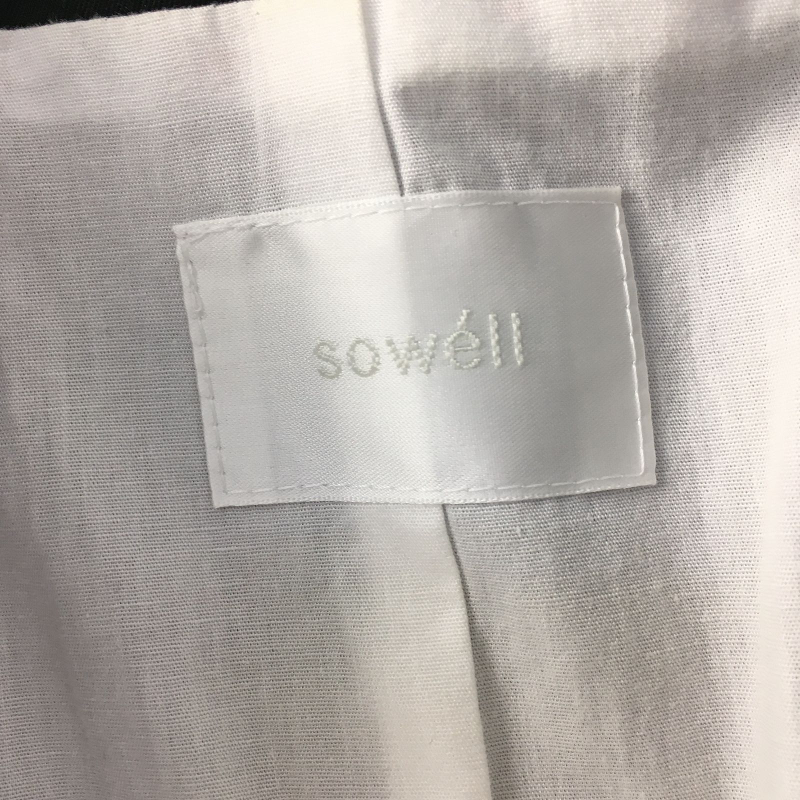 sowell cotton gabardine oversized half coat オーバーサイズ