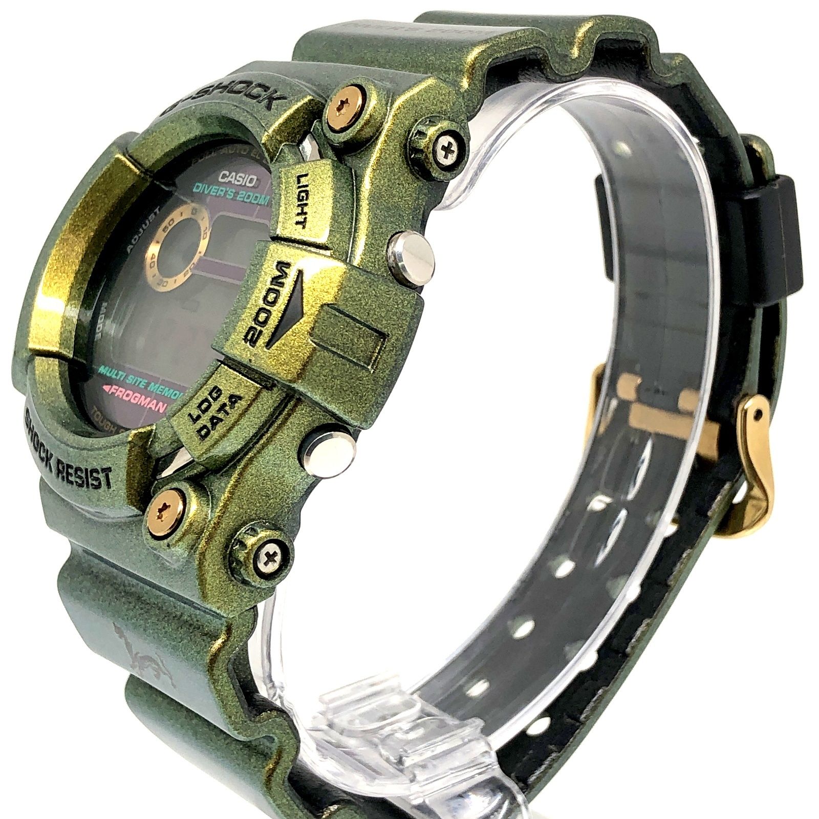 白虎 G-SHOCKフロッグマン GW-200 ゴールドディフェンダー 楽天市場