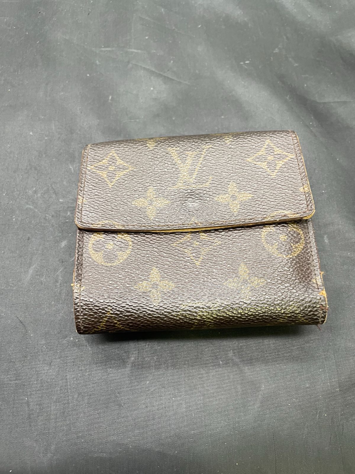 2179 LOUIS VUITTON ルイヴィトン モノグラム 三つ折り財布 エリーズ