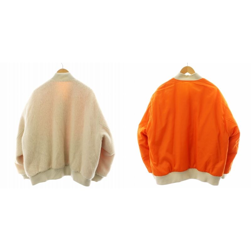 アンダーカバー UNDERCOVER MOHAIR SHAGGY BIG MA-1 ボンバー