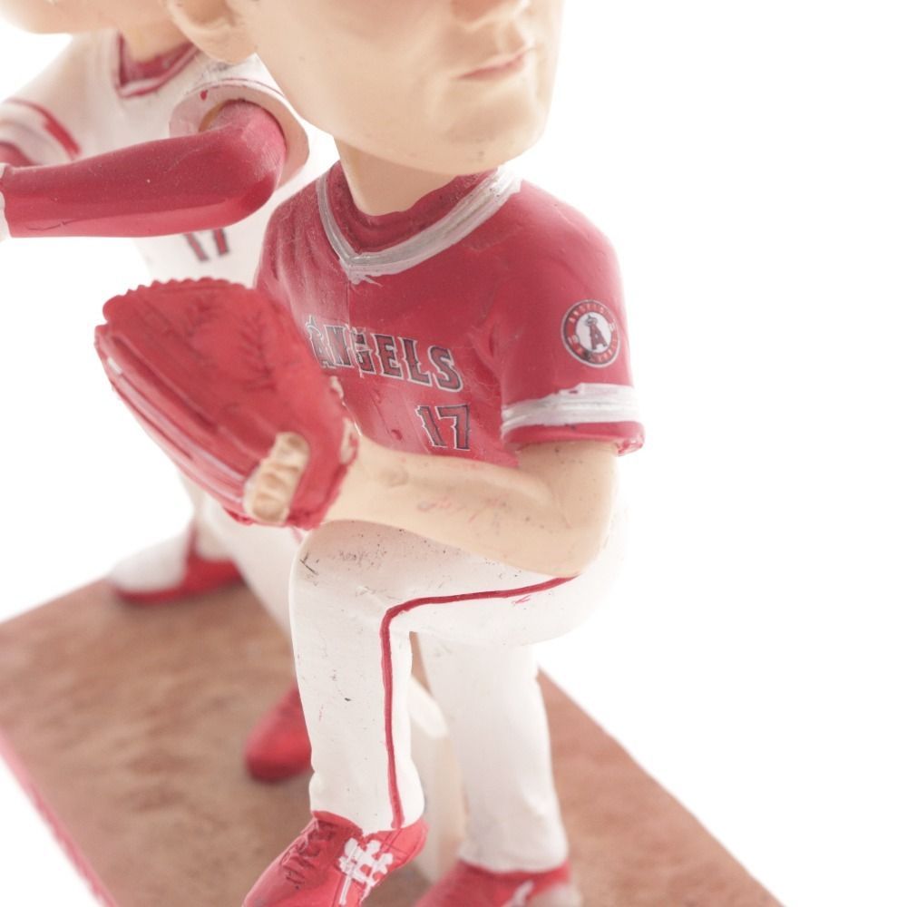 大谷 翔平 2018 二刀流 ボブルヘッド 大谷翔平の二刀流ボブルヘッド人形、限定720個がわずか2日で