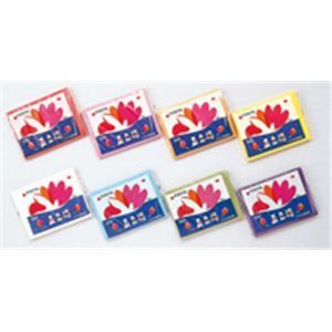 （まとめ）合鹿製紙 おはながみ 五色鶴 500枚 赤【×10セット】