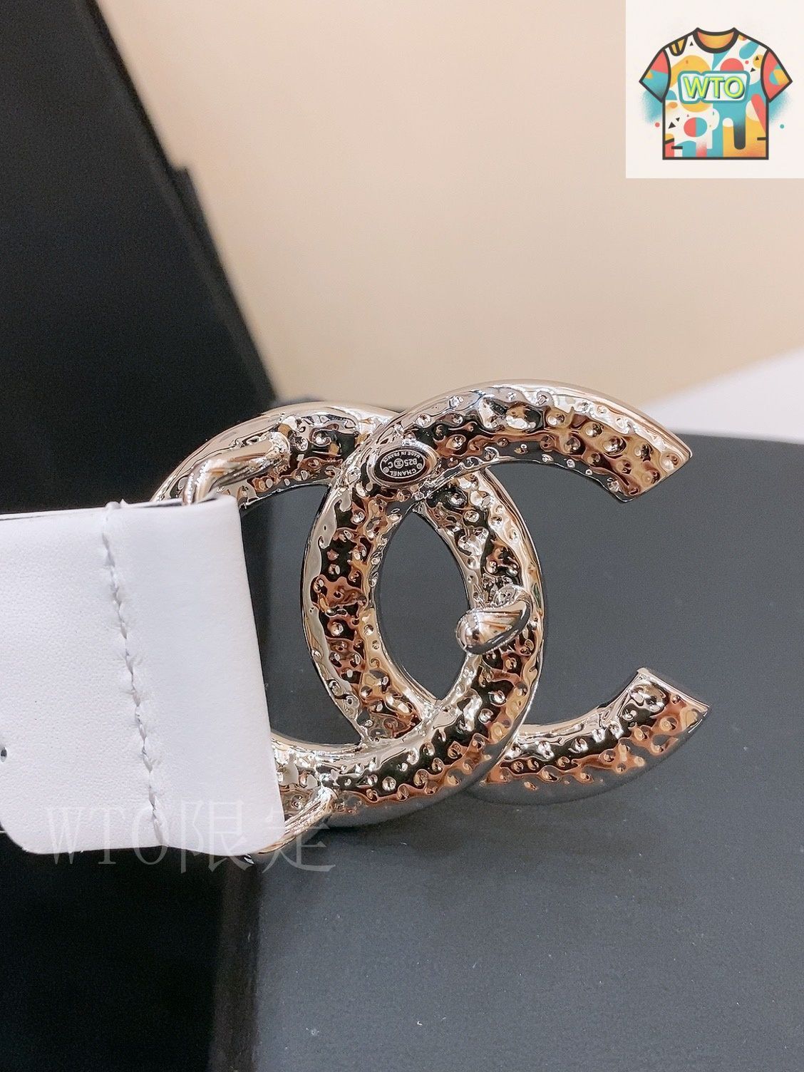 CHANEL ベージュ ダブルCロゴ ベルト 69 CHANEL ベージュ ダブルCロゴ ベルト 69 - メルカリ