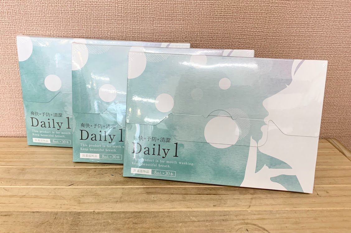 トゥースウオッシュ Daily1 デイリー1 デンタルウォッシュ 未開封 8ml×30本 ３個セット