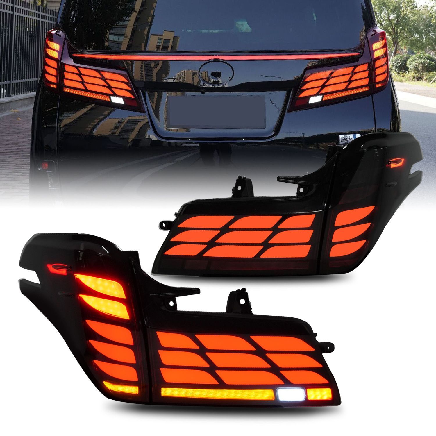 トヨタ アルファード ヴェルファイア AH30 15-23年モデル 用 LED尾灯ユニット