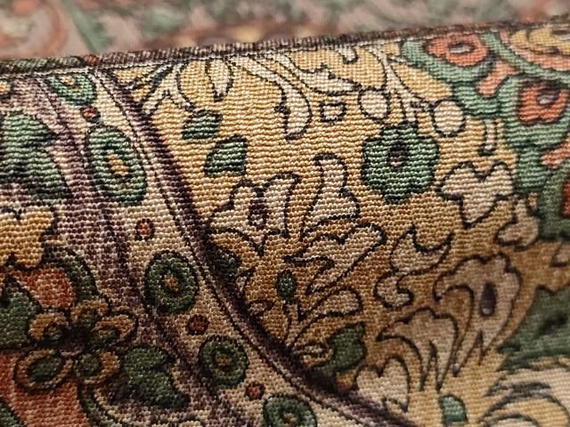 平和屋着物○上質な小紋 雪輪 金彩 正絹 逸品 AAAZ3326np