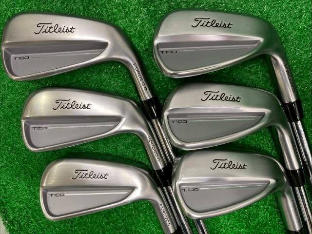029 アイアンセット タイトリスト T100 2025|AMT TOUR White JP 6本セット|S|33 和歌山