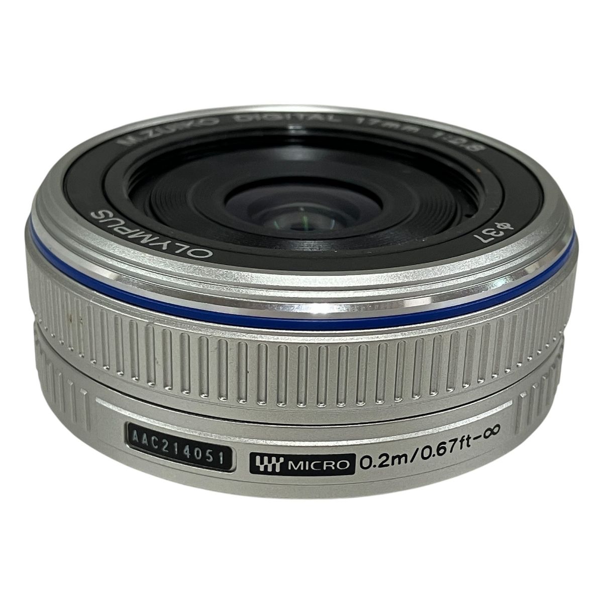 OLYMPUS M.ZUIKO DIGITAL 17mm F2.8 単焦点レンズ 超薄型広角