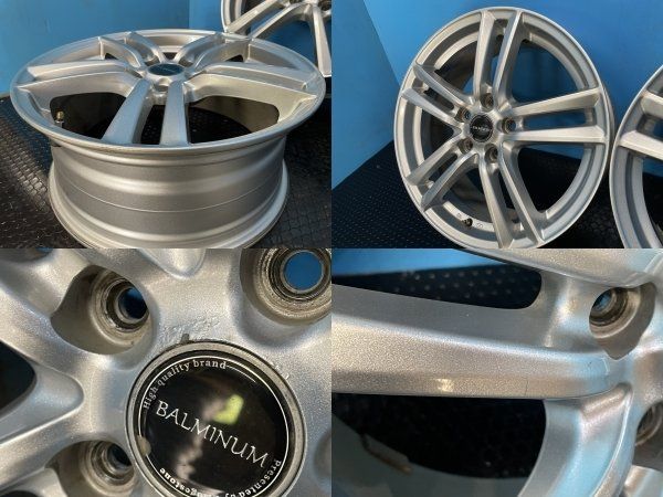 BS BRIDGESTONE BALMINUM S5/SR5 バルミナ 社外ホイール 17インチ 4本
