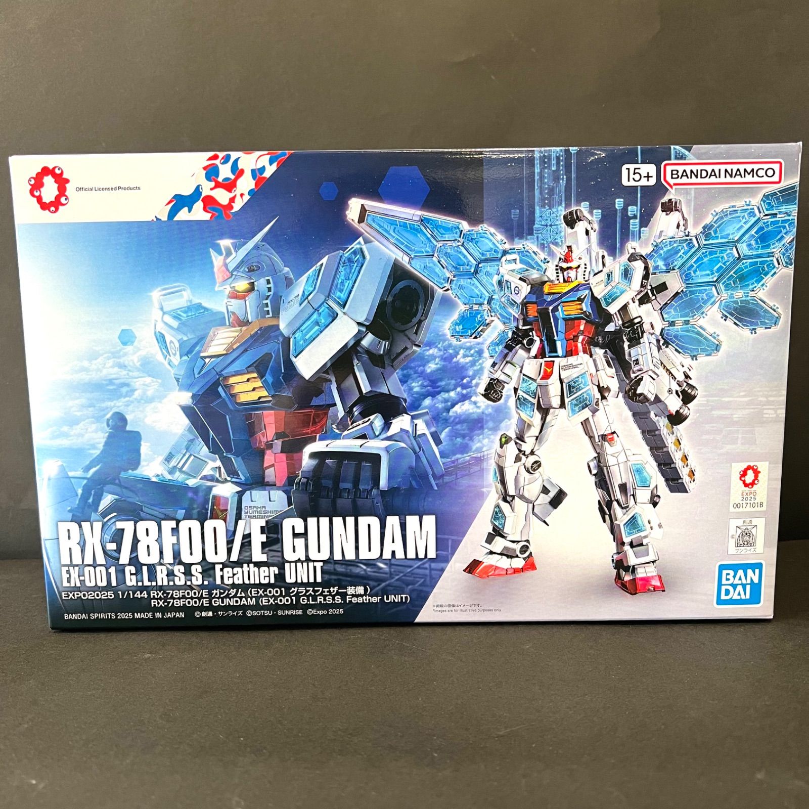 新品未使用】EXPO2025 1/144 RX-78F00/E ガンダム グラス