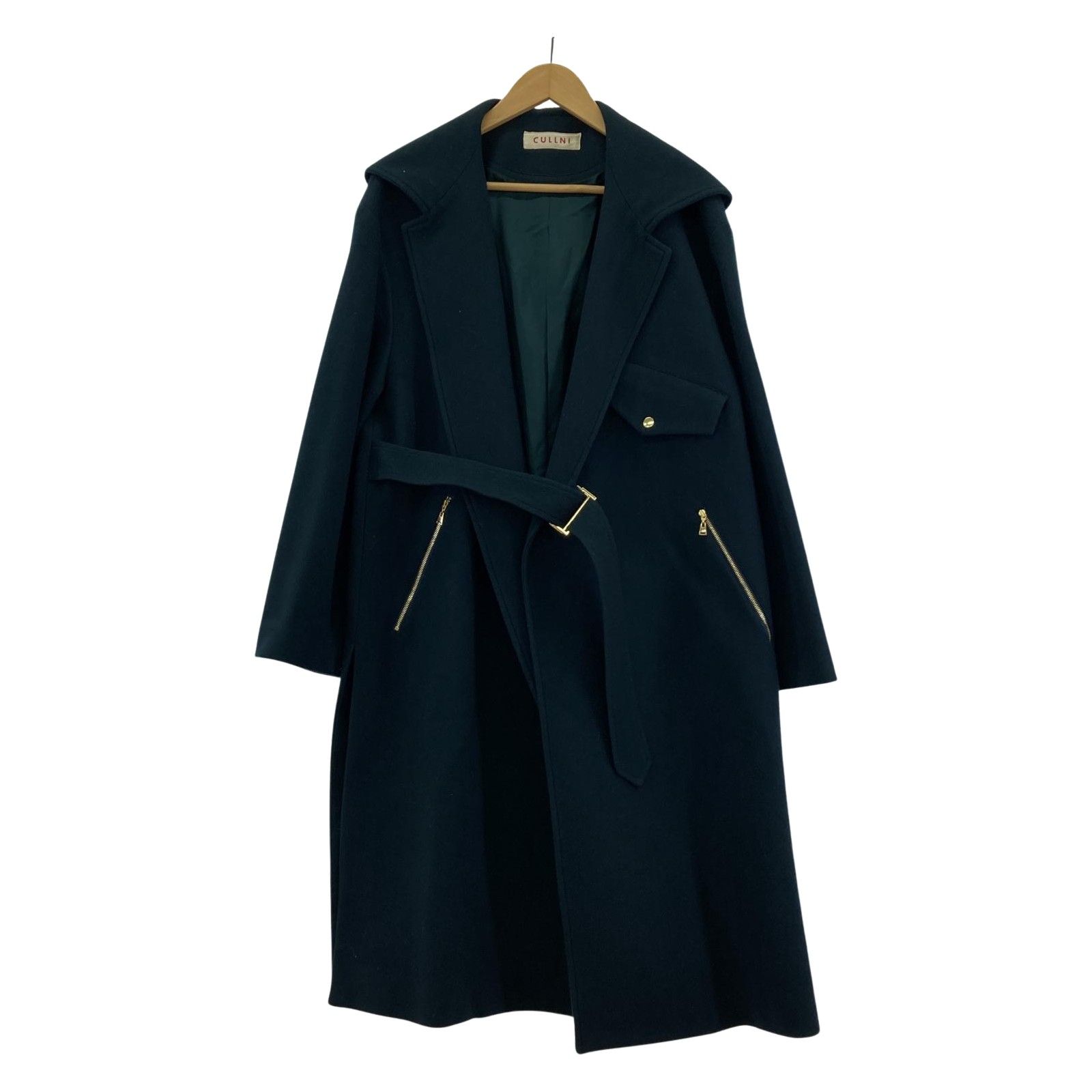 新品✨ エンポリオアルマーニ 19AW リバーシブル ロング コート 黒 XL