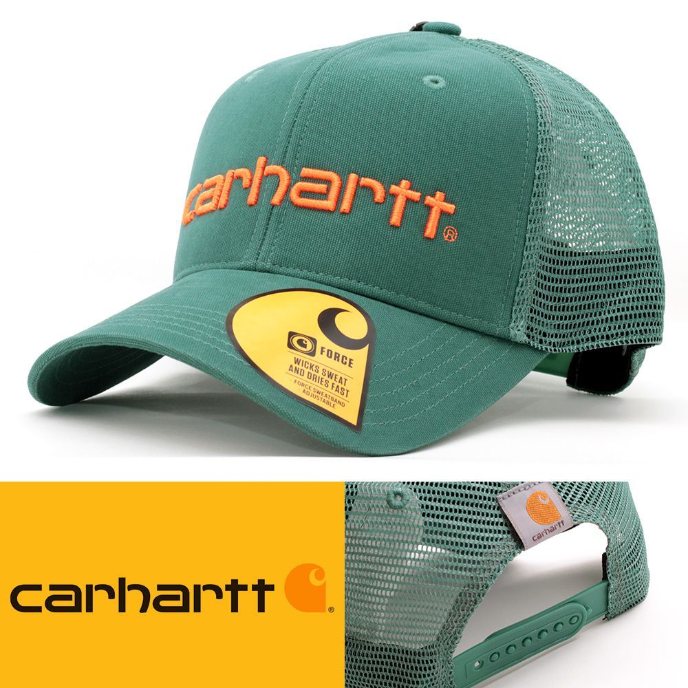 メッシュキャップ 帽子 メンズ カーハート Carhartt Canvas Mesh-back