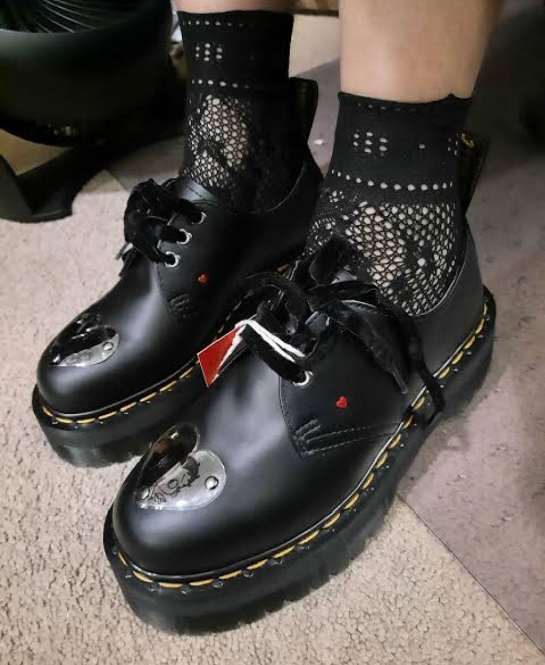 Dr.martens x Betty boop 1461 UK4 23.5cm-