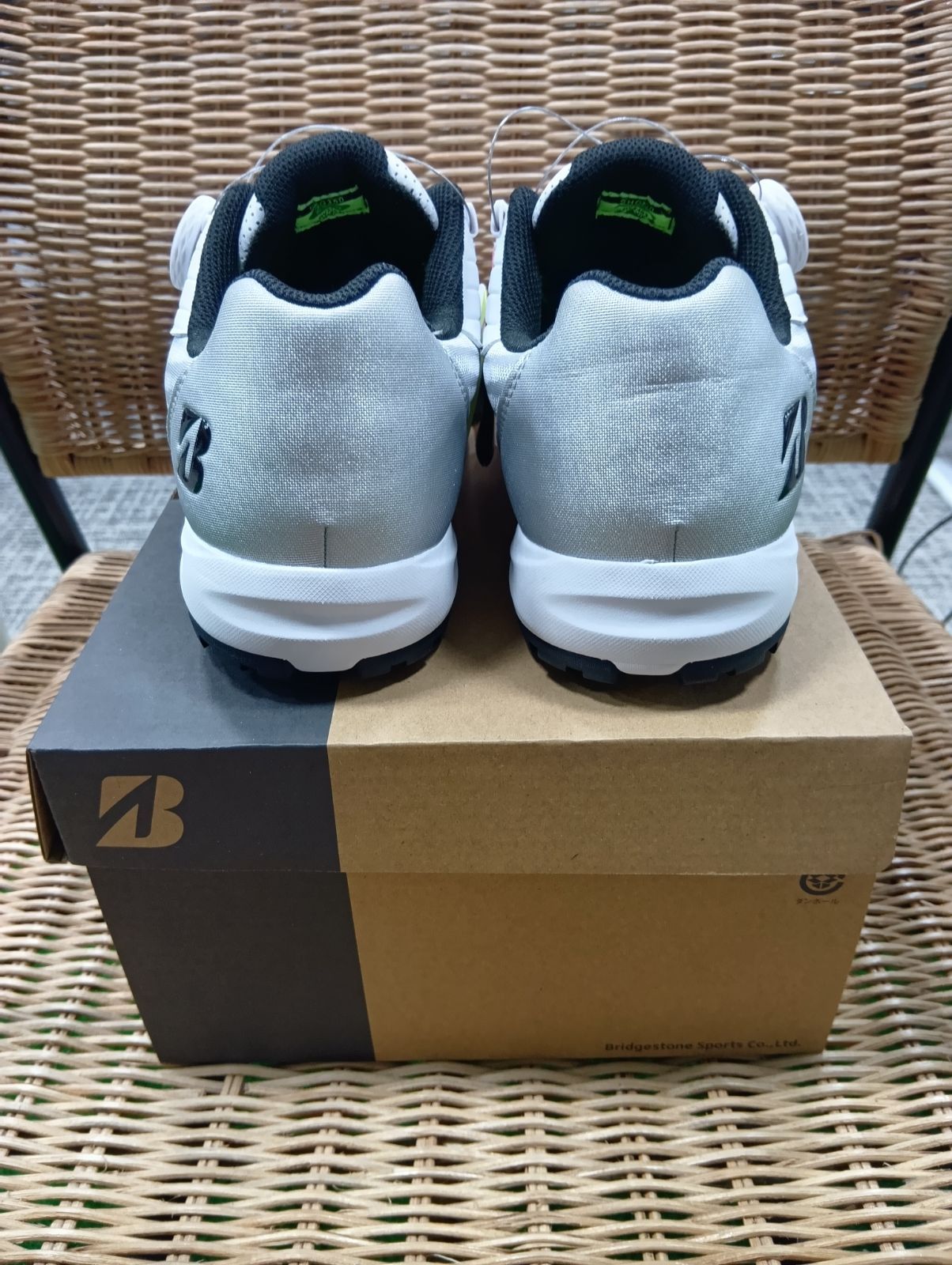 Sh ブリヂストン BRIDGESTONE_GOLF ゼロ スパイク バイターライト Boa スパイクレスシューズ SHG350 WS ホワイト シルバー 2025 浦安店 LLC-HASEGAWATOSO_COM