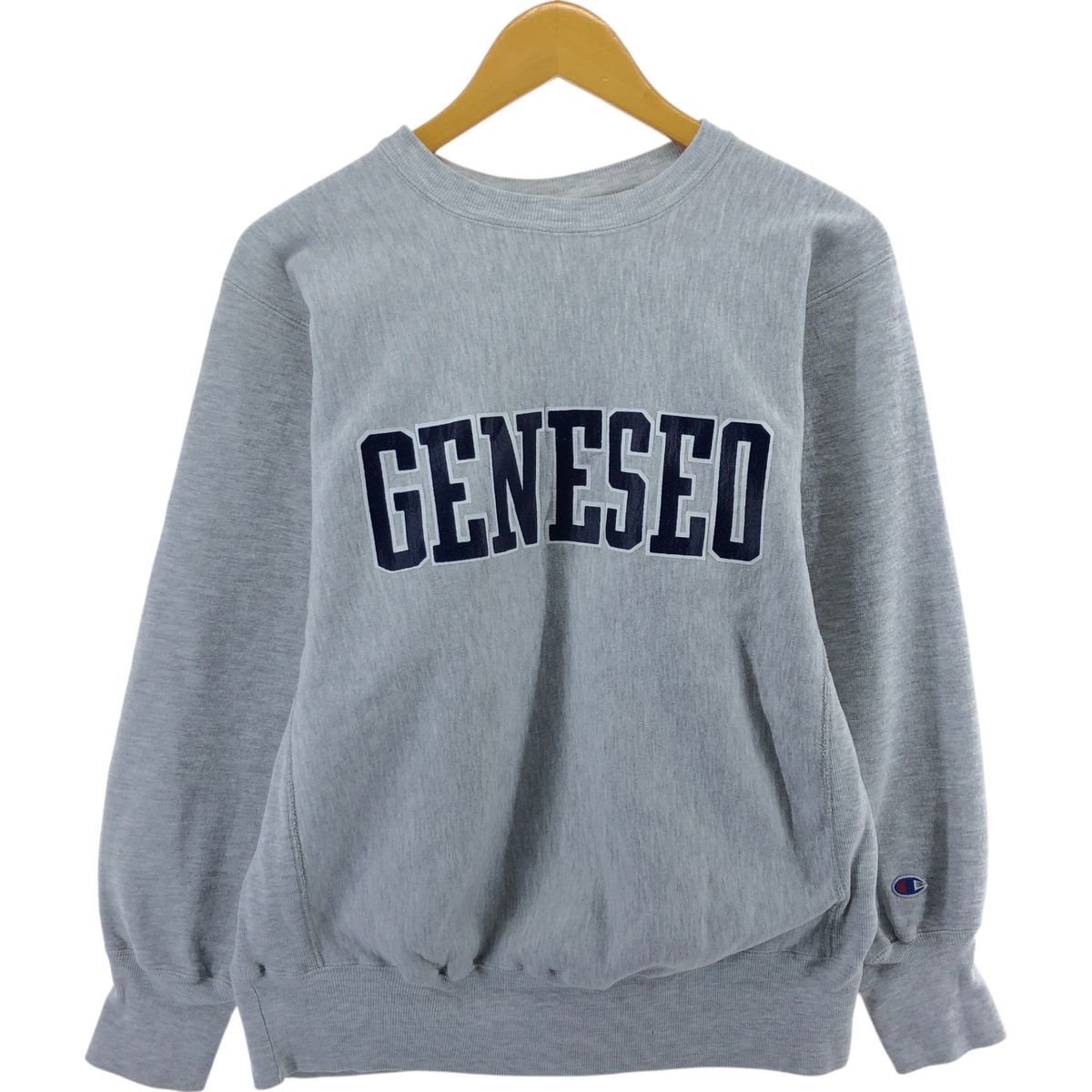 古着 90年代 チャンピオン Champion REVERSE WEAVE リバースウィーブ 刺繍タグ カレッジスウェットシャツ トレーナー USA製/eaa492245