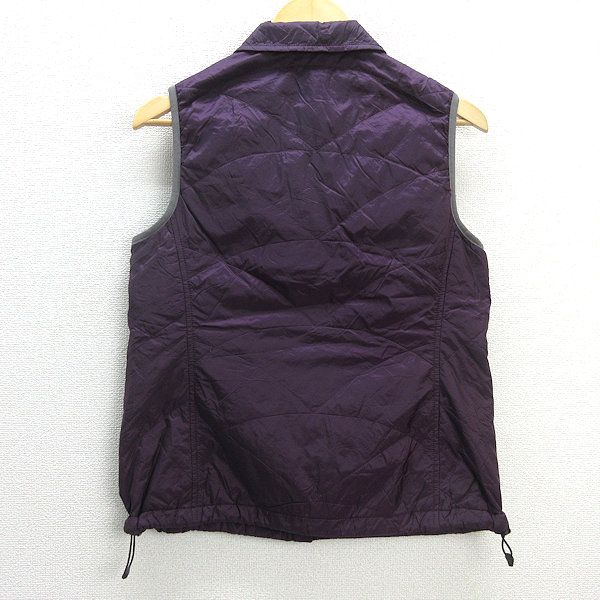 G■エルエルビーン/L.L.bean PRIMALOFT プリマロフトベスト/288310【S】紫/LADIES/372【中古】■