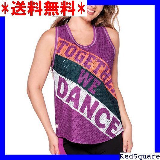 大勧め ☆ ZUMBA WEAR ズンバウエア メッシュ タンクトップ Z1T000212