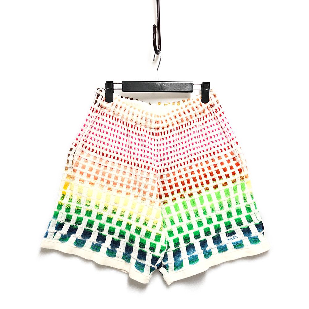 海外 Supreme Gradient Grid Knit Short M enelmedio.tv