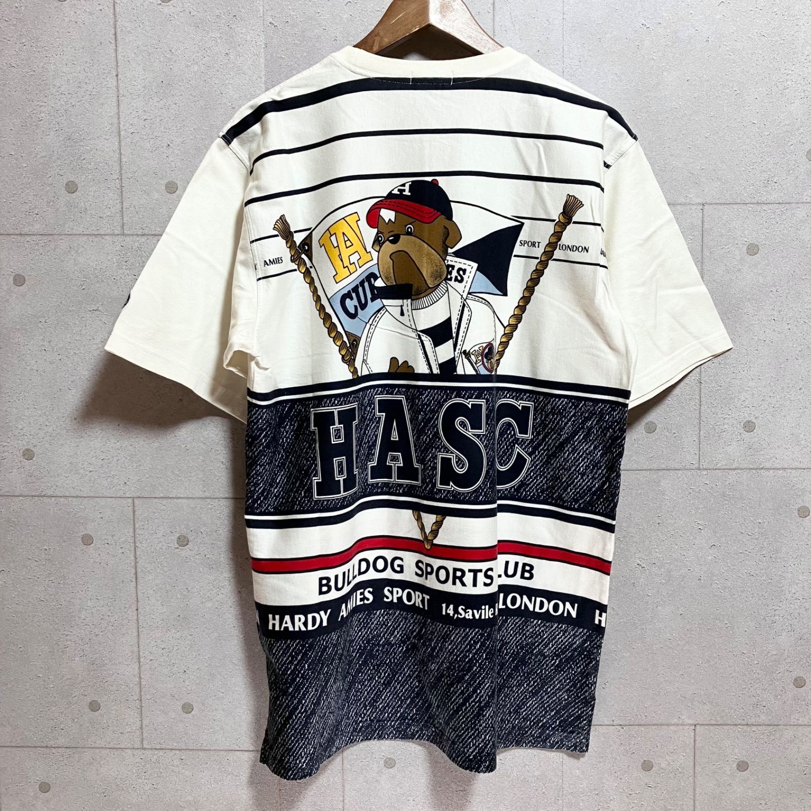 HARDY AMIES SPORT ハーディエイミス プリント Tシャツ 半袖