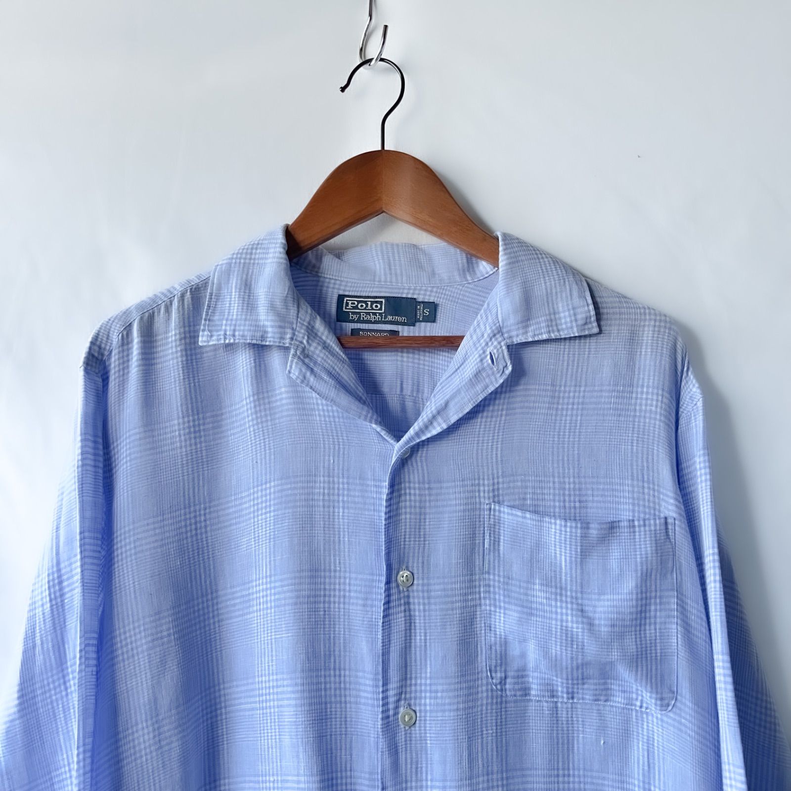ポロラルフローレン 90s BONNARD 開襟シャツ オープンカラーシャツ 90s polo by ralph lauren bonnard オープンカラー - メルカリ