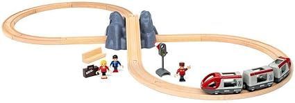 BRIO (ブリオ) WORLD 8の字スターターセット 33773「全26ピース」対象年齢 3歳~ (電動車両 電車 おもちゃ 木製 レール)