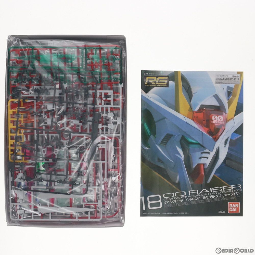 BANDAI - RG 1/144 GN-0000+GNR-010 ダブルオーライザー 機動戦士ガンダム00(ダブルオー) プラモデル(0196427) バンダイ RG 1/144 GN-0000+GNR-010 ダブルオーライザー｜バンダイ ホビー