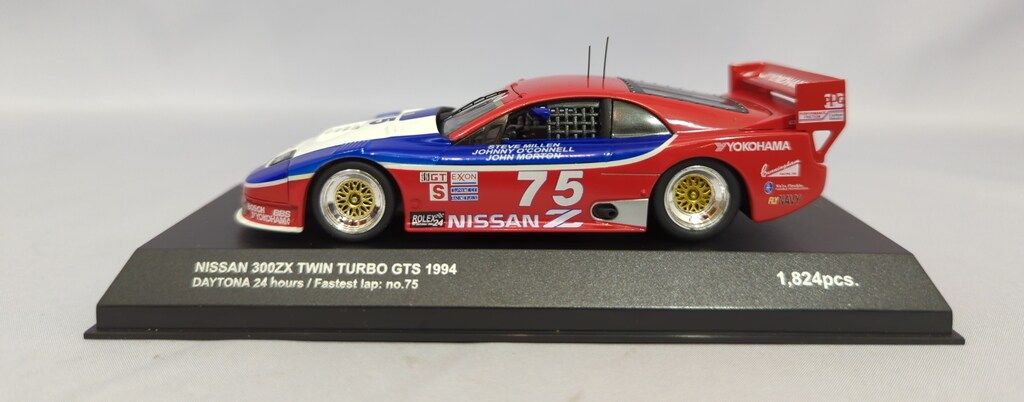 京商 1/43 NISSAN 300ZX TWIN TURBO GTS 1994 DAYTONA 24h No75