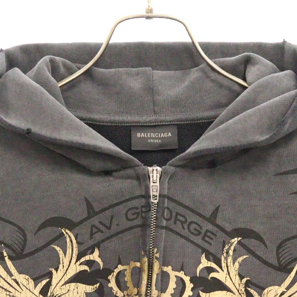 BALENCIAGA (バレンシアガ) 25SS REGULAR ZIP-UP HOODIE 1048 BALENCIAGA (バレンシアガ) 25SS REGULAR ZIP-UP HOODIE 1048