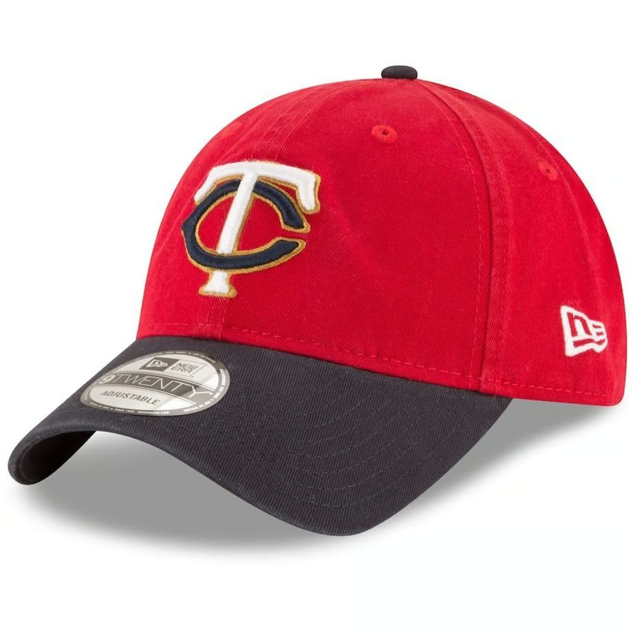 9Twenty ニューエラ NEWERA ミネソタ ツインズ MLB ストラップバックキャップ 赤/紺 ALT2
