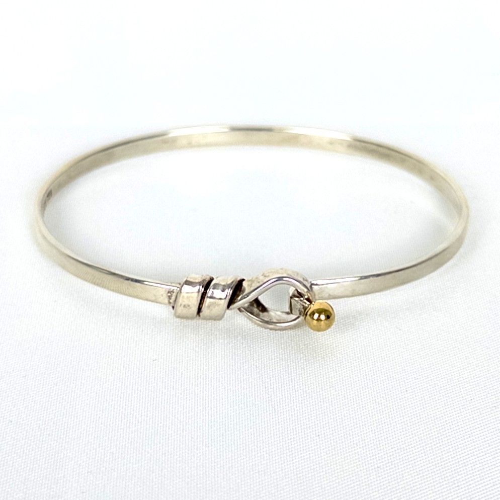 Tiffany&Co.】ティファニー フック＆アイ ブレスレット 750 925