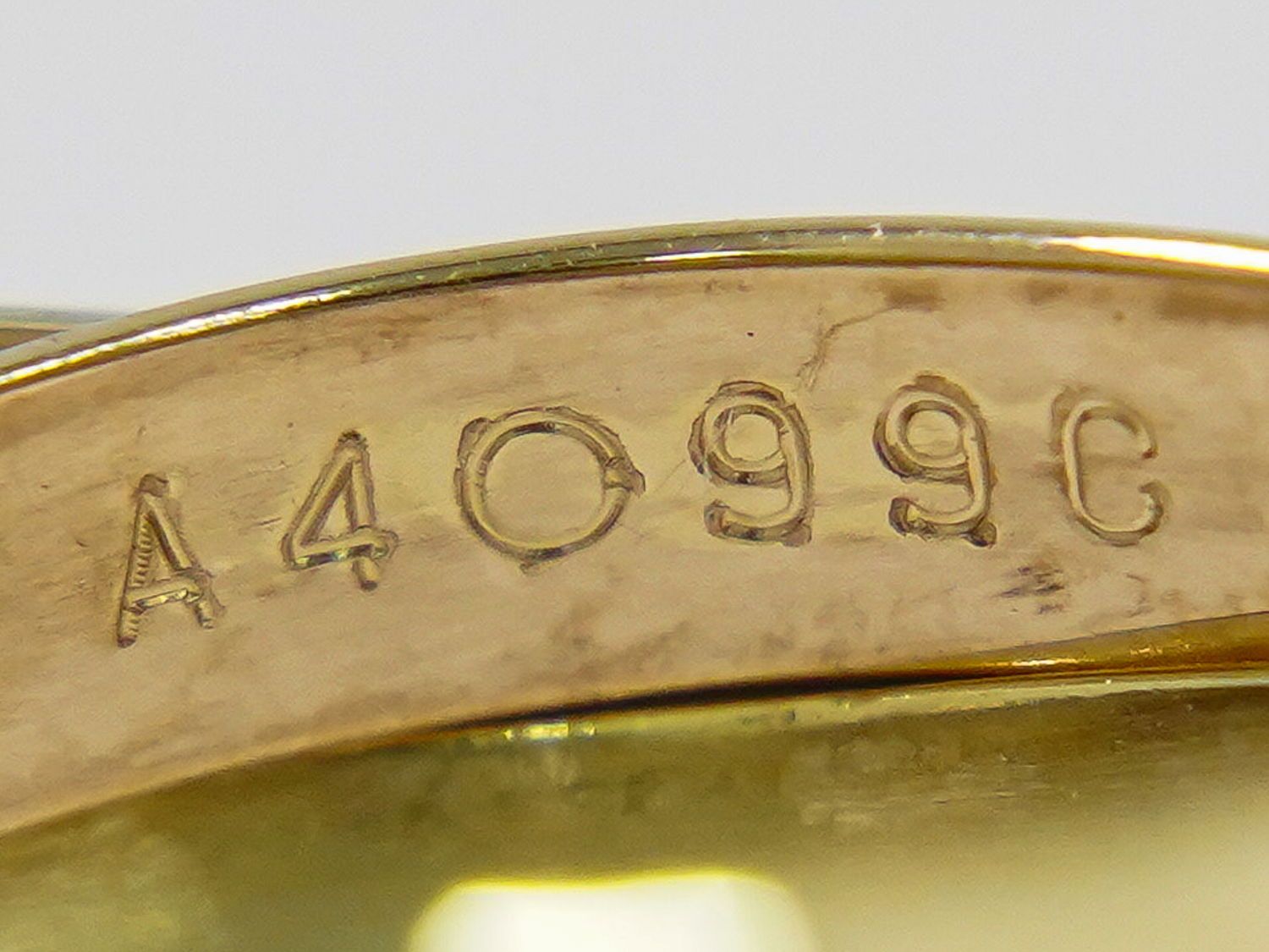 本物 カルティエ Cartier トリニティ 750 YG PG WG リング 指輪 52  