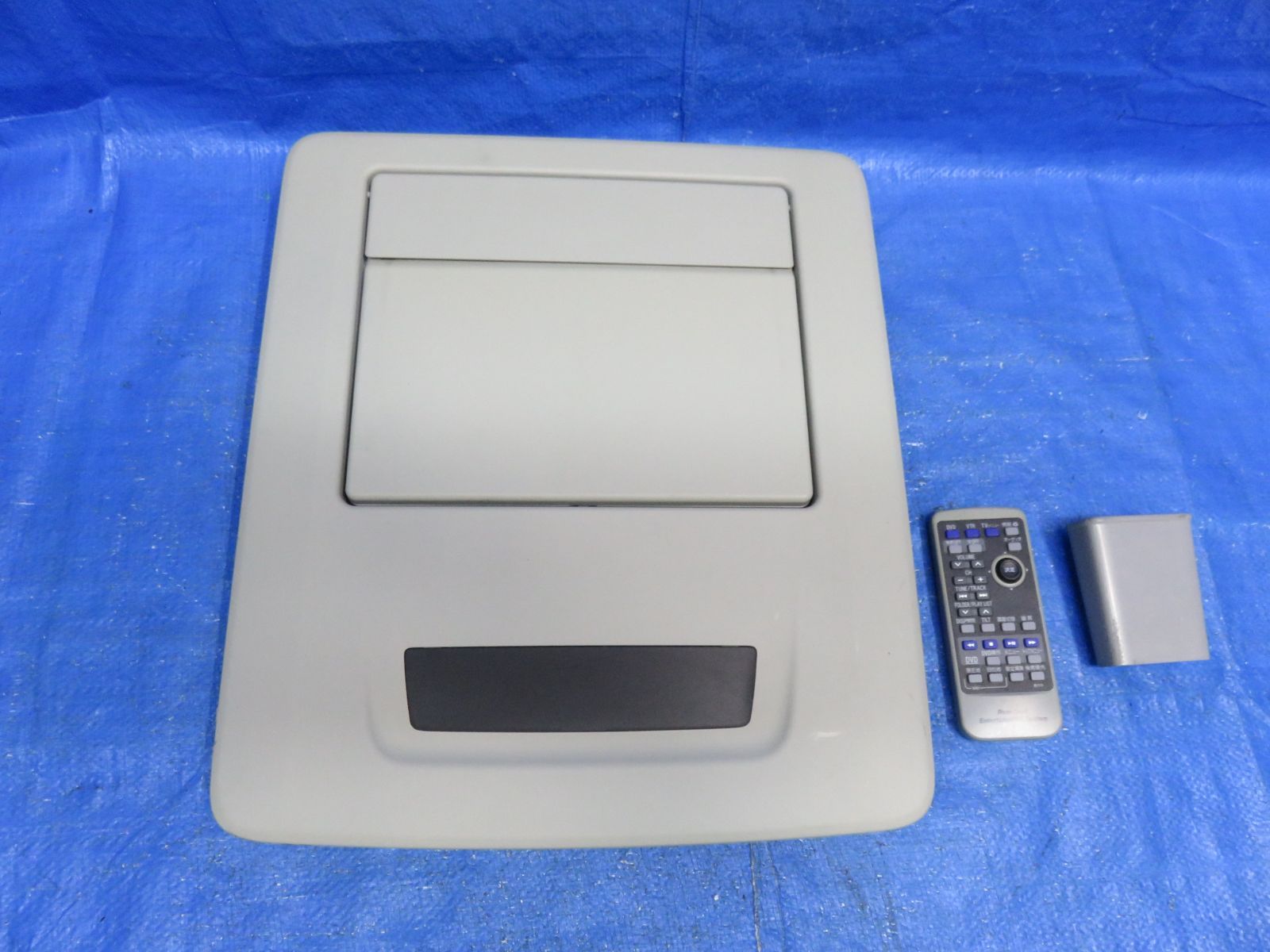 LA5914 保証付 アルファード GGH20W 前期 フリップダウンモニター 純正 CV-RT2801AJ 86680-58040-B0 リモコン付 GGH25W ヴェルファイア