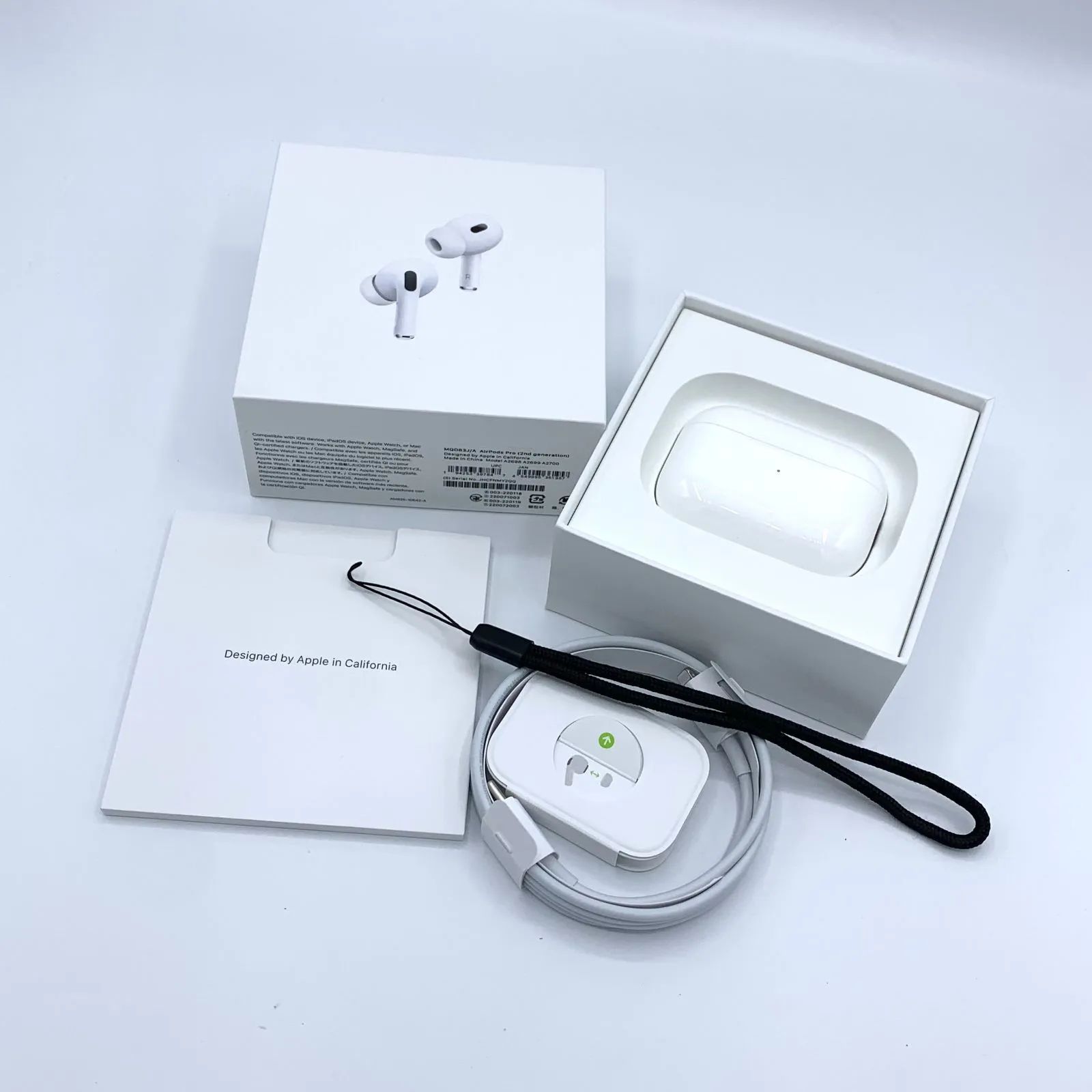 ▽【動作確認済み】Apple AirPods Pro 第2世代 MQD83J/A ワイヤレス 