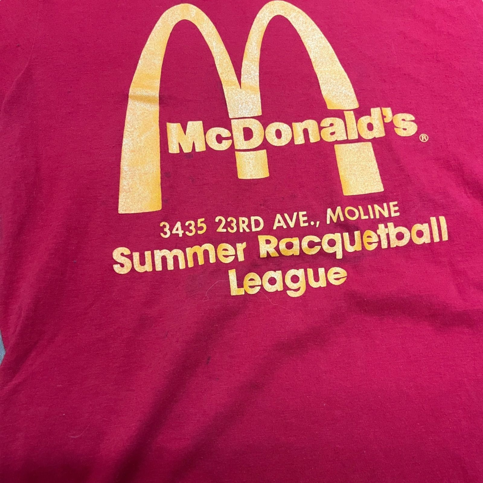 マクドナルド 90s USA製ヴィンテージTシャツ - メルカリ