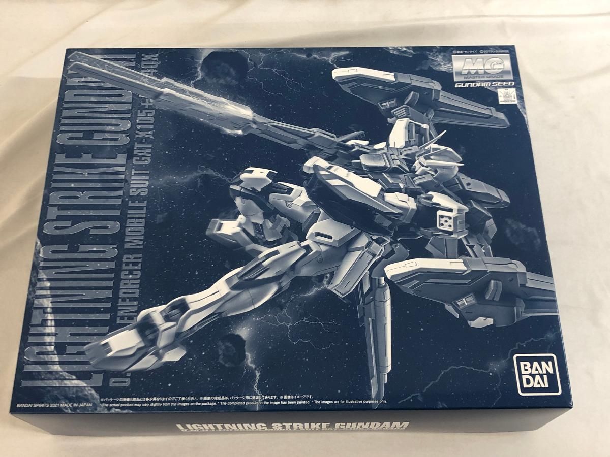 【未開封】1/100 MG ライトニングストライクガンダム Ver. RM 「機動戦士ガンダムSEED MSV」