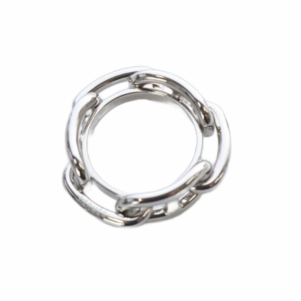 エルメス HERMES シェーヌダンクル スカーフリング シルバー色 - メルカリ