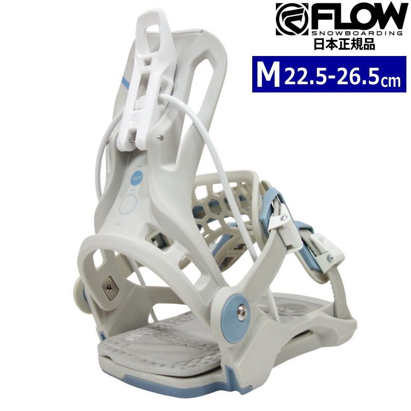 23-24 FLOW MAYON FUSION カラー:GREY Mサイズ フロウ レディース スノーボード バインディング 型落ち 日本正規品