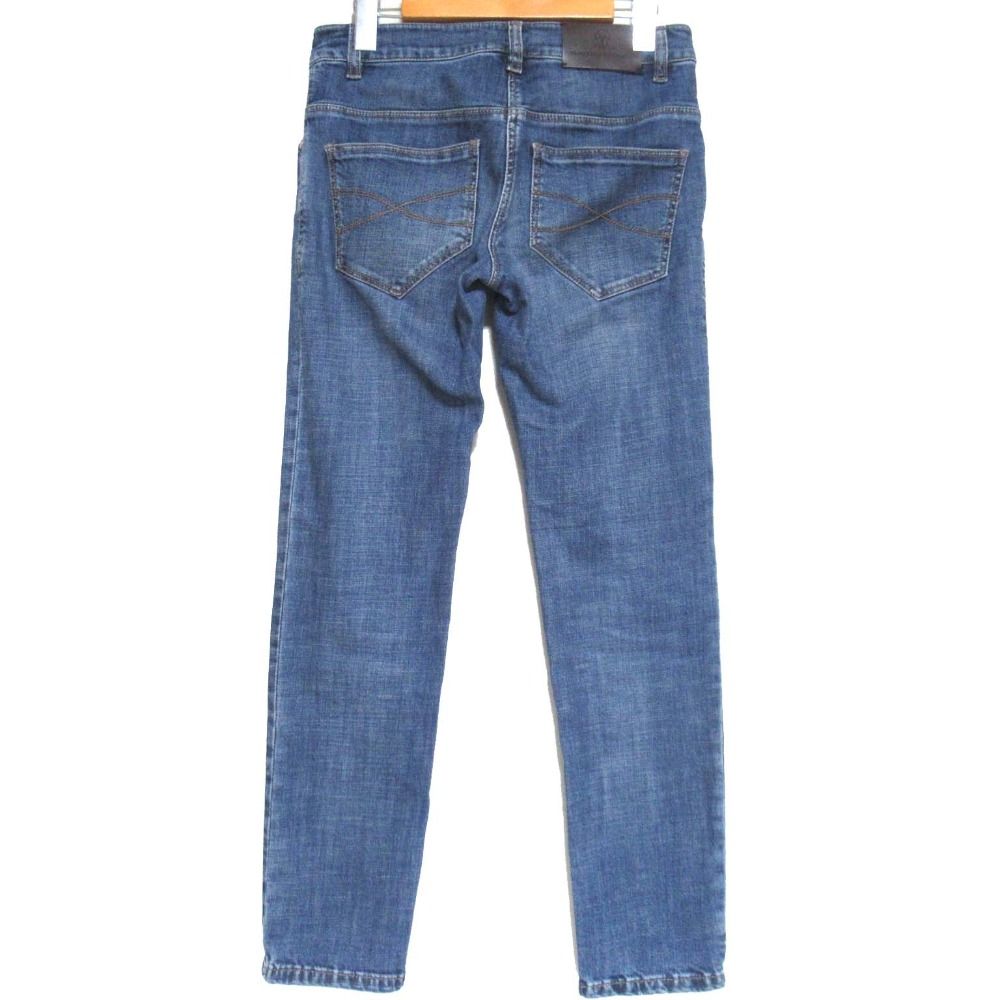 美品 BRUNELLO CUCINELLI ブルネロクチネリ スリムフィット ストレッチ 