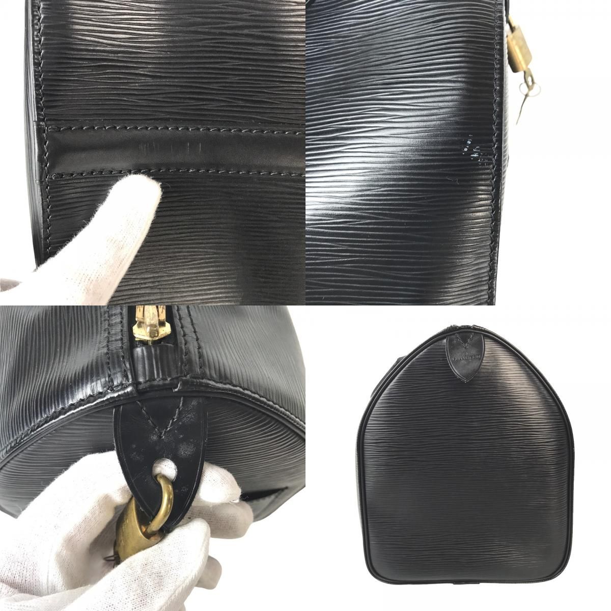 鑑定書付き】LOUIS VUITTON ルイヴィトン ハンドバッグ