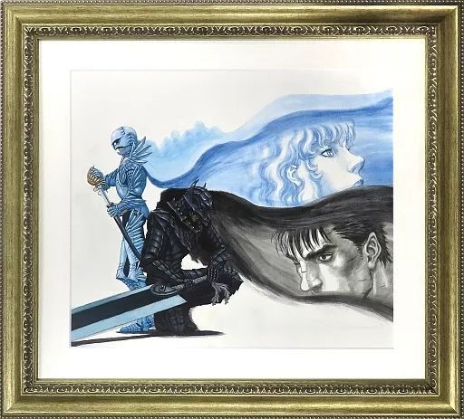 ベルセルク　キャラファイングラフ 　複製原画　光の鷹／狂戦士 ベルセルク キャラファイングラフ 複製原画 光の鷹／狂戦士 Amazon.co