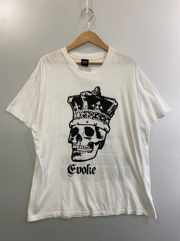 中古品】 EVOKE イヴォーク 00S ANNIVERSARY T-SHIRT クルー