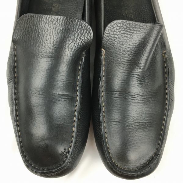 試着交換OK！J.M.WESTON　JMウェストン　スリッポンシューズ　 ドライビングシューズ〈黒/BLACK/ブラック〉size26.5-27.5相当/メンズ/loafer shoes〕菅NO.WZG-94  #BUZZBERG