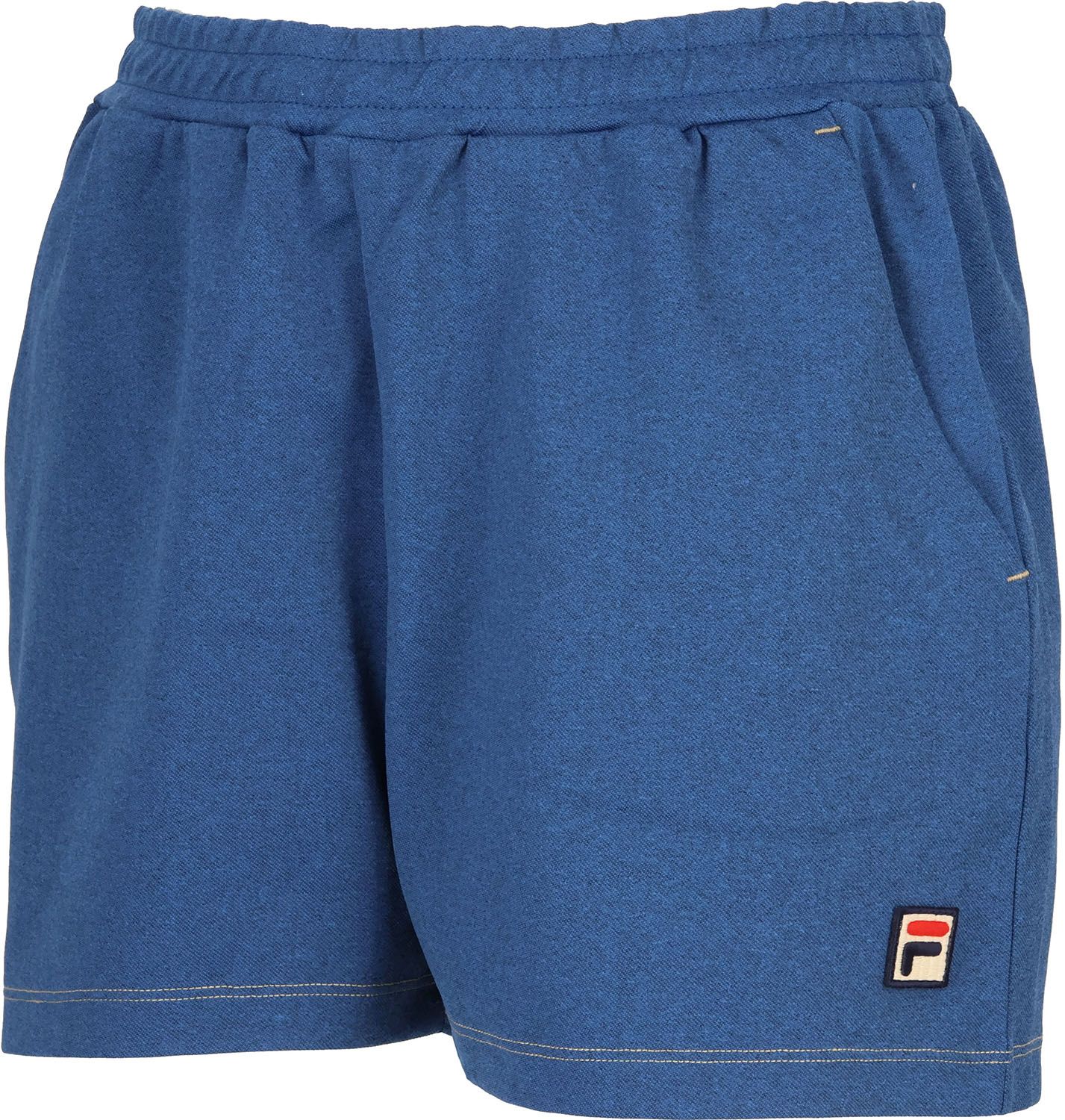 フィラ FILA テニス ショートパンツ レディース ウィメンズ 女性 大人 キュロットパンツ 半ズボン ボトムス ウェア ロゴ ワンポイント 柔らかい 伸びる 動きやすい 薄すぎない EL0227 12B インディゴブルー