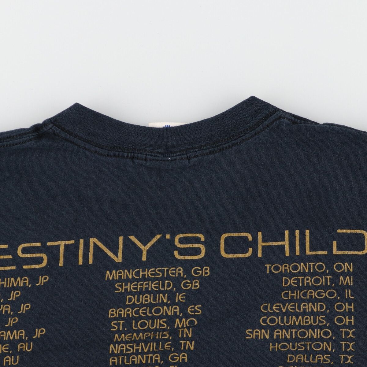 古着 00年代 anvil DESTINY'S CHILD デスティニーズチャイルド WORLD