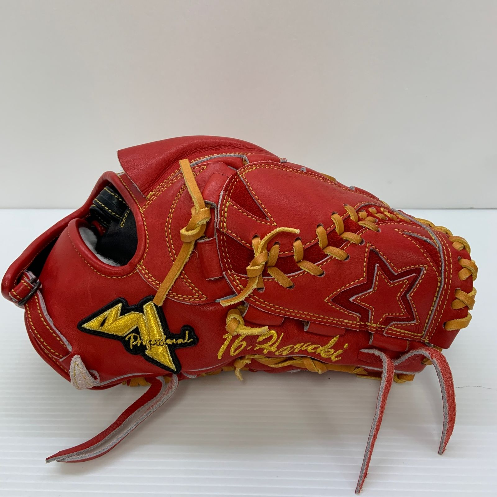 Two Way player 硬式 大人 一般 投手用 グローブ ピッチャー グラブ 右投げ 品 グローブ袋付き 野球 6368