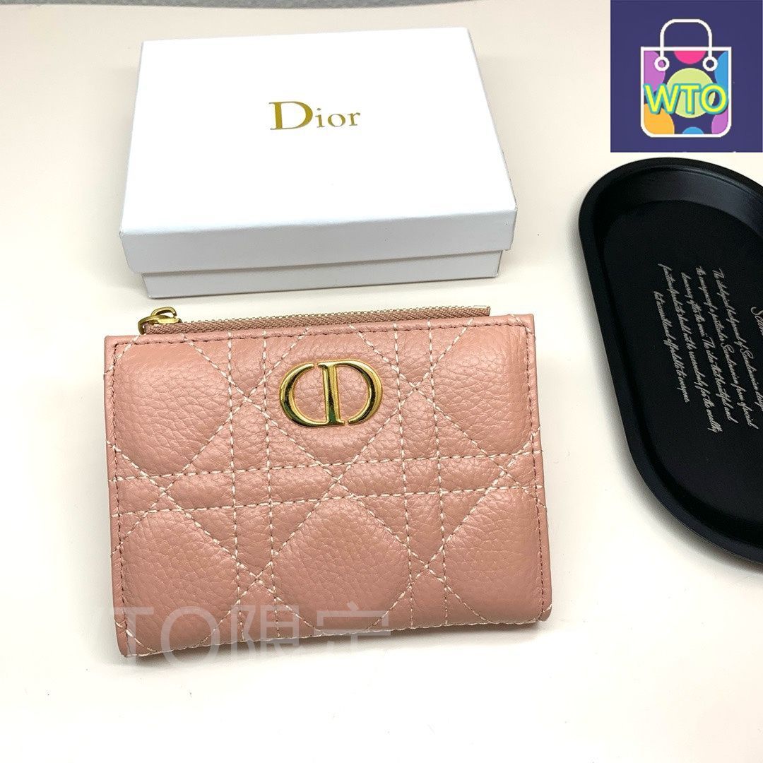 【限定！蝶が可愛い】Dior★カードケース CHRISTIAN DIOR クリスチャンディオール サドル トロッター柄