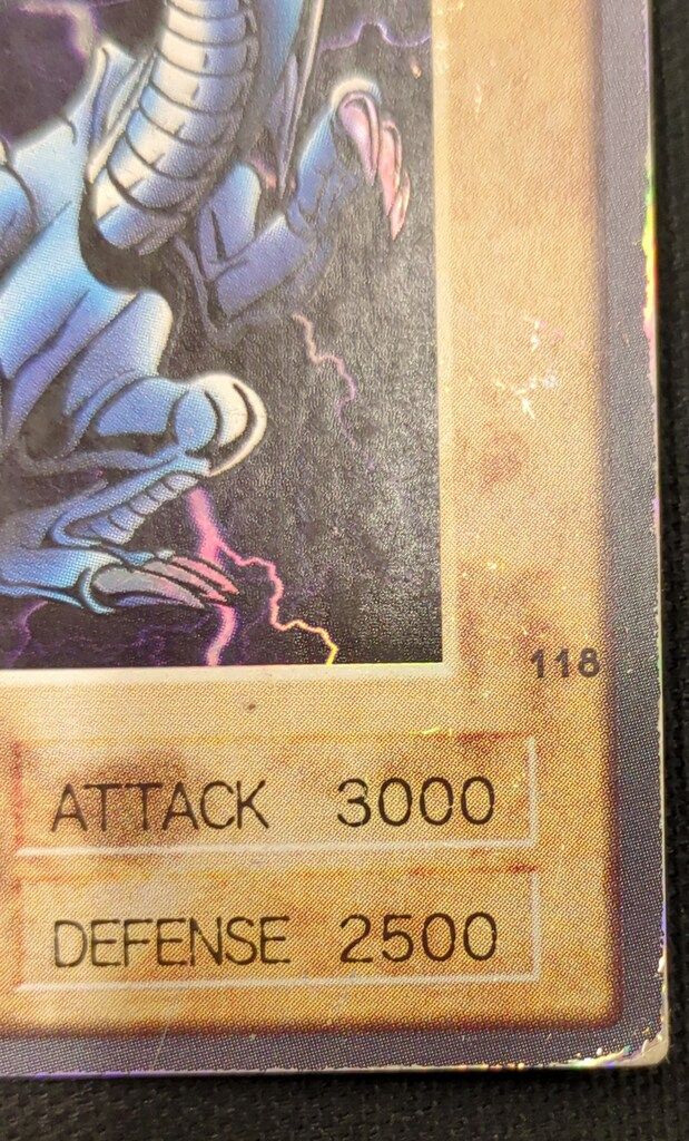 BANDAI 東映版カードダス 3弾 BLUE EYES WHITE DRAGON 118 - メルカリ