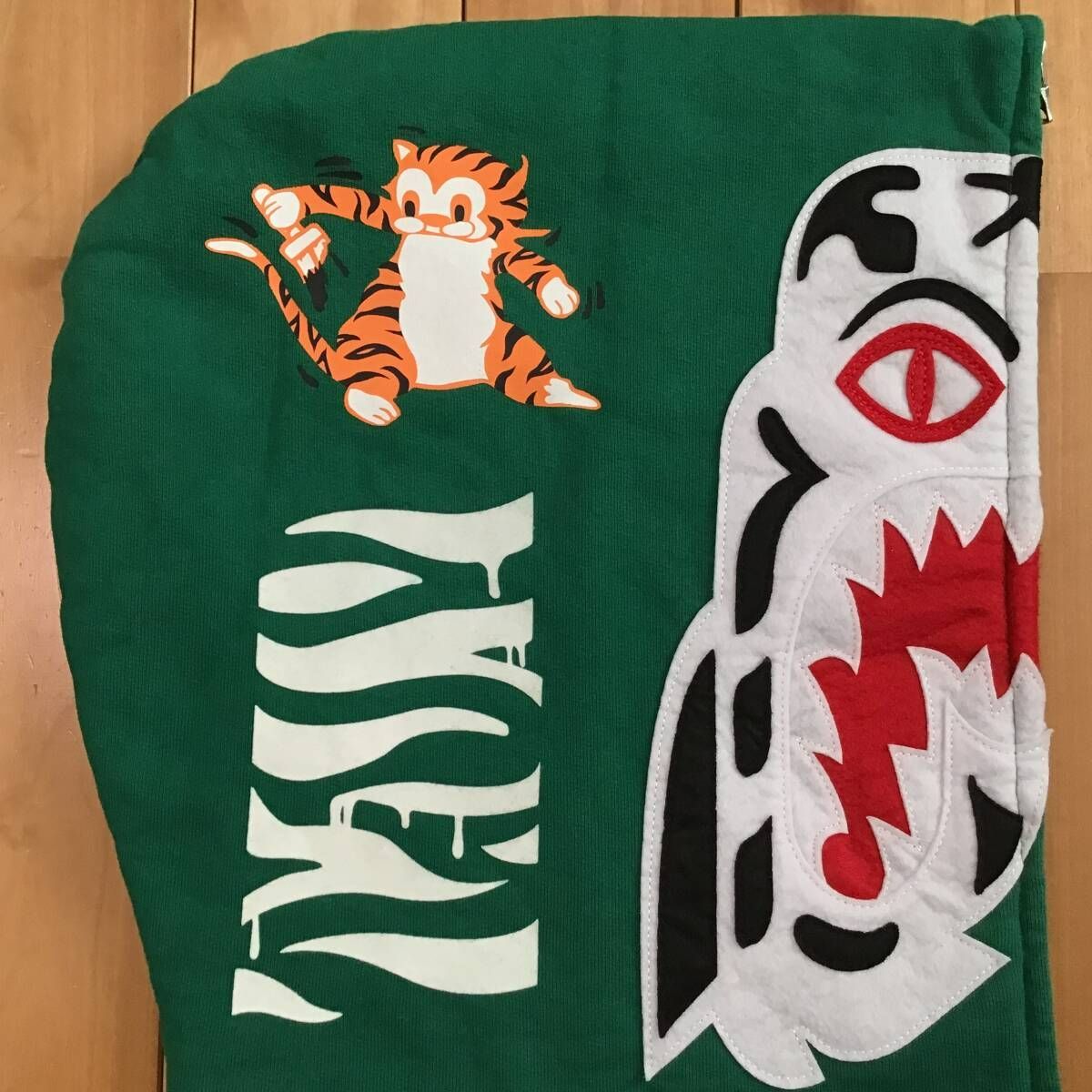 ★美品★ タイガー パーカー Mサイズ tiger full zip hoodie a bathing ape BAPE エイプ ベイプ アベイシングエイプ orange 1st camo green パーカー TIGER ZIP フルジップ ☆2XL☆ パーカータイガーの通販