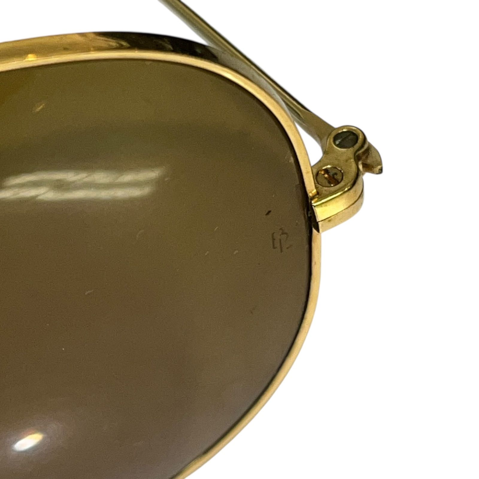 Ray-Ban ブラウンレンズ ゴールドフレーム サングラス レイバン